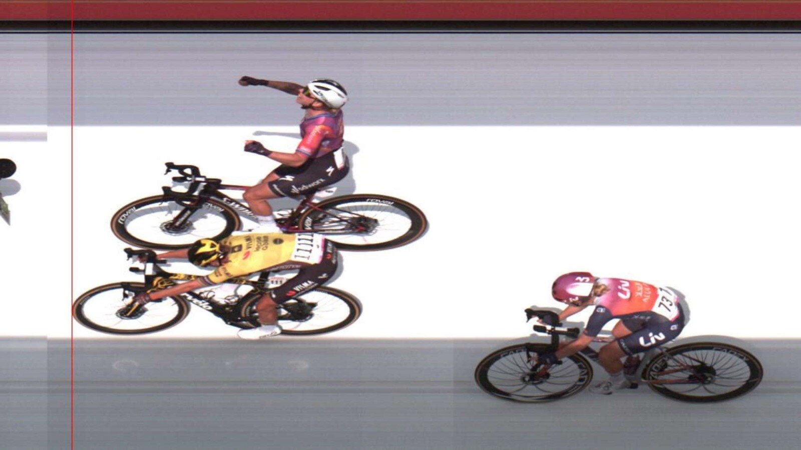 Amstel Gold Race 2024 photofinish women