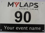 MYLAPS bib for running races